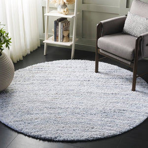 Safavieh Glory Handwoven Area Rug - Artisan Crafted, Durable Comfort For Timeless Home Elegance And Style Ivory ,Light Blue 55% Polyester & 45% Micro Polyester Grs102l-9