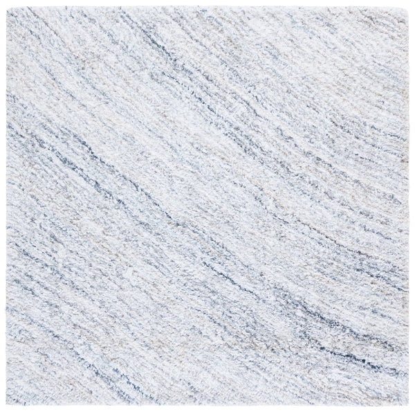 Safavieh Glory Handwoven Runner Area Rug - Elegant Luxury For Your Home Décor With Plush Comfort And Style Ivory ,Light Blue 55% Polyester & 45% Micro Polyester Grs102l-6sq