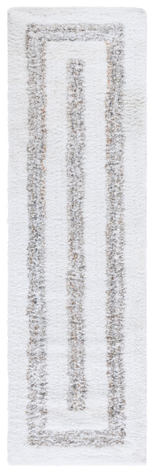 Safavieh Glory Handwoven Runner Rug - Luxurious Geometric Design, Sustainable 100% Pet, Timeless Elegance Ivory ,Beige 100% Pet Grs103a-28