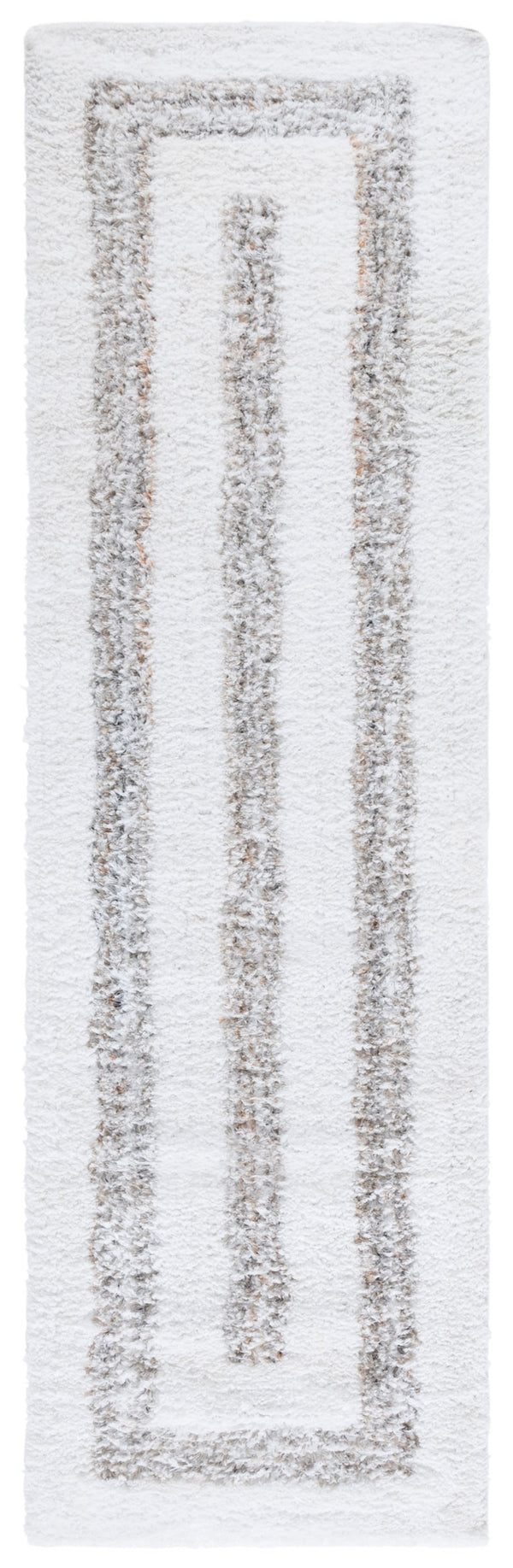 Safavieh Glory Handwoven Runner Rug - Luxurious Geometric Design, Sustainable 100% Pet, Timeless Elegance Ivory ,Beige 100% Pet Grs103a-28
