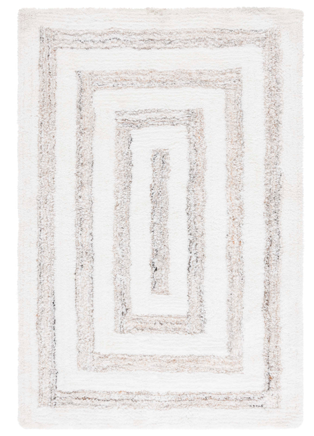 Safavieh Glory Handwoven Runner Rug - Luxurious Geometric Design, Sustainable 100% Pet, Timeless Elegance Ivory ,Beige 100% Pet Grs103a-5