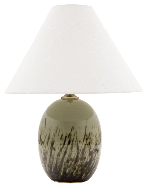 House Of Troy Scatchard Elegant Stoneware Table Lamps Crafted In The Usa - Perfect For Home Decor Style Upgrade Decorated Celadon Ceramic Gs140-dcg