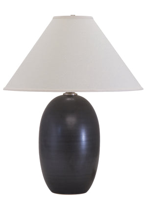 House Of Troy Scatchard Stoneware Table Lamps - Elegant Lighting Solutions For Modern Home Décor And Style Black Matte Ceramic Gs150-bm