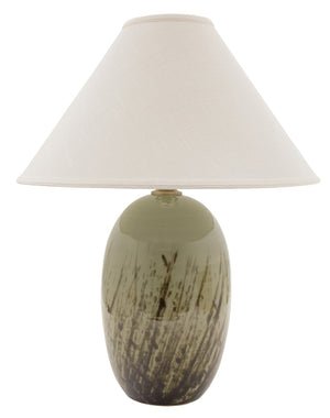 House Of Troy Scatchard Stoneware Table Lamps - Elegant Lighting Solutions For Modern Home Décor And Style Decorated Celadon Ceramic Gs150-dcg
