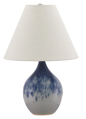 House Of Troy Scatchard Stoneware Accent Lamp - Elegant Design, Usa-made Quality, Perfect For Any Room Decor Decorated Gray Ceramic Gs200-dg