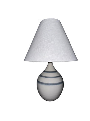 House Of Troy Scatchard Stoneware Accent Lamp - Elegant Design, Usa-made Quality, Perfect For Any Room Decor Trinity Ceramic Gs200-tr