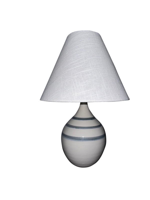 House Of Troy Scatchard Stoneware Accent Lamp - Elegant Design, Usa-made Quality, Perfect For Any Room Decor Trinity Ceramic Gs200-tr