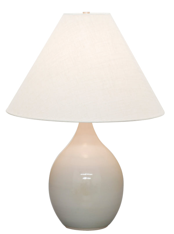 House Of Troy Scatchard Elegant Stoneware Table Lamps Crafted In The Usa - Perfect For Home Decor Style Upgrade Gray Gloss Ceramic Gs300-gg