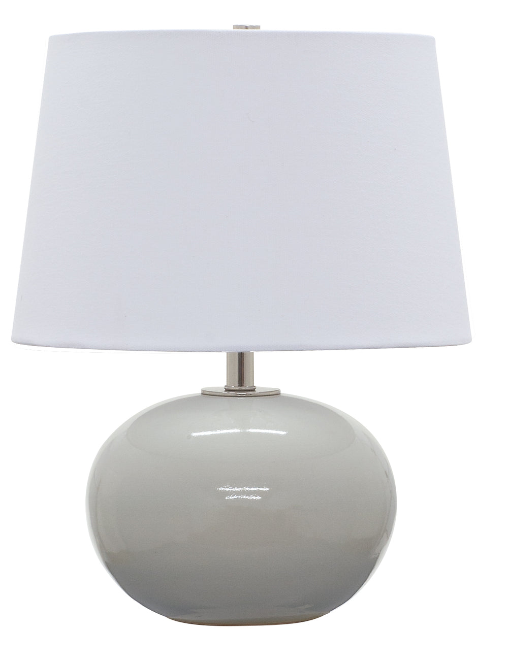 House Of Troy Scatchard Elegant Stoneware Table Lamps: Handmade Usa Craftsmanship For Timeless Home Decor Gray Gloss Ceramic Gs600-gg