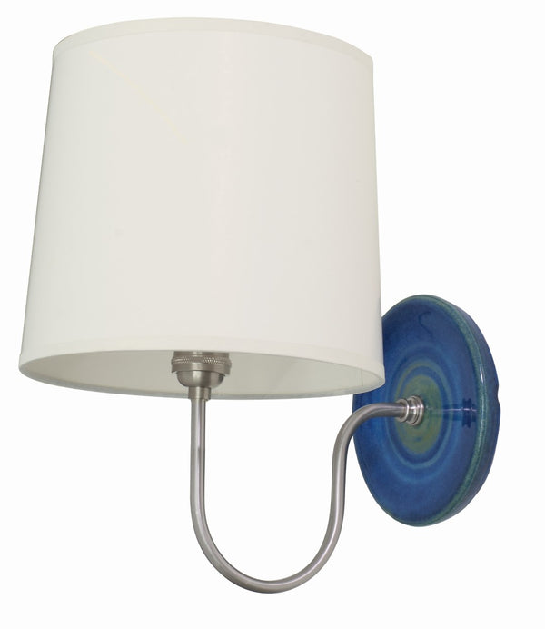 House Of Troy Scatchard Wall Swings: Elegant Stoneware Wall Sconces Made In The Usa For Stylish Home Decor Blue Gloss Ceramic Gs725-bg