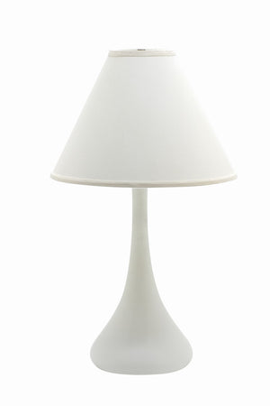 House Of Troy Scatchard Elegant Stoneware Table Lamps Crafted In The Usa - Perfect For Home Decor Style Upgrade White Matte Ceramic Gs801-wm