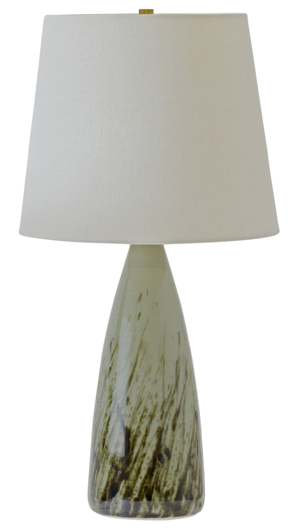 House Of Troy Scatchard Elegant Stoneware Table Lamps - Usa-made, Chic Design For Modern Home Decor And Style Decorated Celadon Ceramic Gs850-dcg