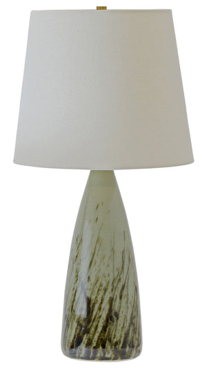 House Of Troy Scatchard Elegant Stoneware Table Lamps - Usa-made, Chic Design For Modern Home Decor And Style Decorated Celadon Ceramic Gs850-dcg