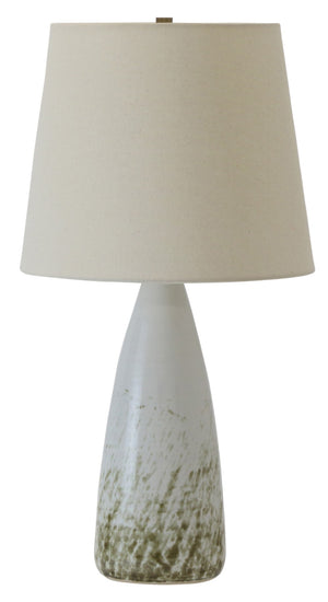 House Of Troy Scatchard Elegant Stoneware Table Lamps - Usa-made, Chic Design For Modern Home Decor And Style Decorated White Ceramic Gs850-dwg
