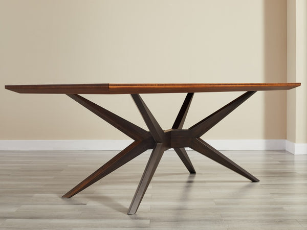 Greenington Sonoma Solid Bamboo Dining Table with Sculptural Apex Base for Modern Interiors GSA008B