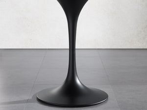 Greenington Soho Solid Bamboo Round Pedestal Dining Table Eco Friendly Modern Bistro Style GSH0001AM