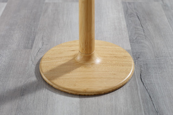 Greenington Sol Solid Bamboo Accent Side Table Sustainable Modern Minimal Living Room Companion Wheat GSL0001WH