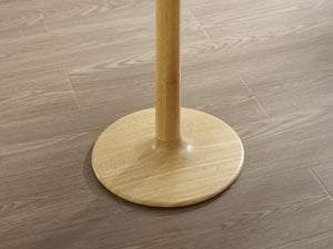 Greenington Sol Solid Bamboo Accent Side Table Sustainable Modern Minimal Living Room Companion Wheat GSL0001WH