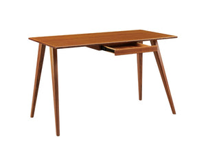 Greenington Studio Plus Solid Bamboo Writing Desk Mid-century Tapered Legs Eco Home Office GSP002AM