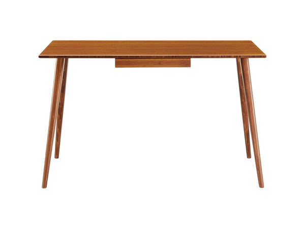 Greenington Studio Plus Solid Bamboo Writing Desk Mid-century Tapered Legs Eco Home Office GSP002AM