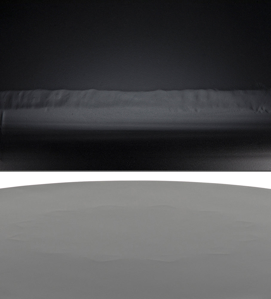 Noir Papillon Handcrafted Iron Accent Stool with Matte Black Finish for Modern Interiors GSTOOL154MTB