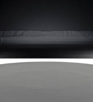 Papillon Handcrafted Iron Accent Stool with Matte Black Finish for Modern Interiors