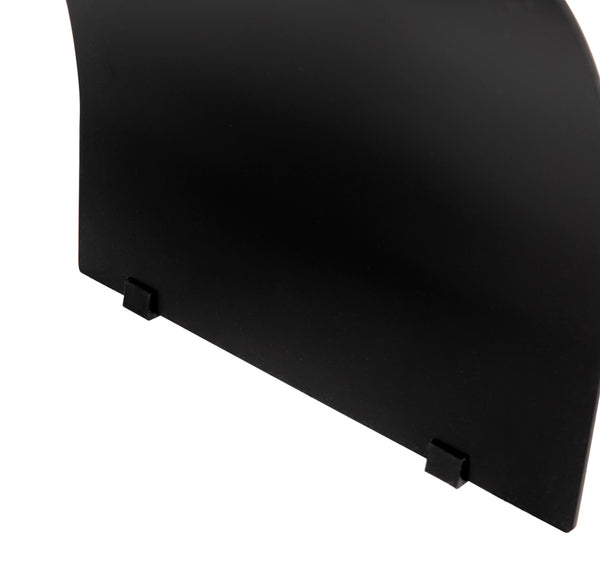 Papillon Handcrafted Iron Accent Stool with Matte Black Finish for Modern Interiors