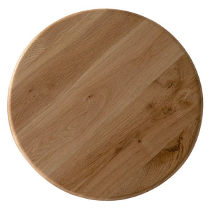 Noir Nagoya Stool - Industrial Minimalist Bar Height Seating with Swivel White Oak Seat & Black Frame GSTOOL158MTB-L