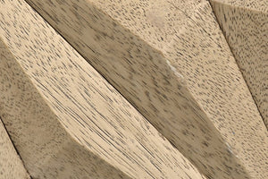 Noir Douglas Handcrafted Coffee Table in Bleached Walnut - Sculptural Design for Modern Living Spaces GTAB1019BW