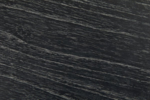 Noir Joel Coffee Table - Elegant Solid Mahogany Design with Rounded Edges for Modern Living Spaces Cinder Black GTAB1042CB