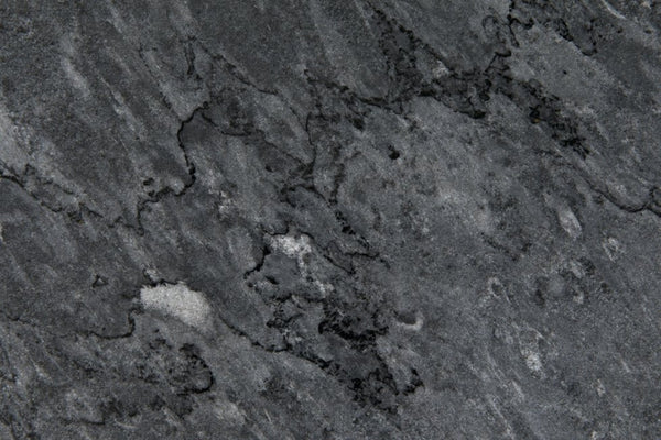 Noir Lomax Coffee Table: Minimalist Night Snow Marble Design with Matte Black Iron Base for Modern Spaces GTAB1055MTB