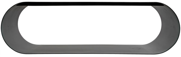 Noir Hera Coffee Table - Stylish Matte Black Iron, Handcrafted Minimalist Design for Modern Interiors GTAB1081MTB