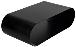 Noir Hera Coffee Table - Stylish Matte Black Iron, Handcrafted Minimalist Design for Modern Interiors GTAB1081MTB