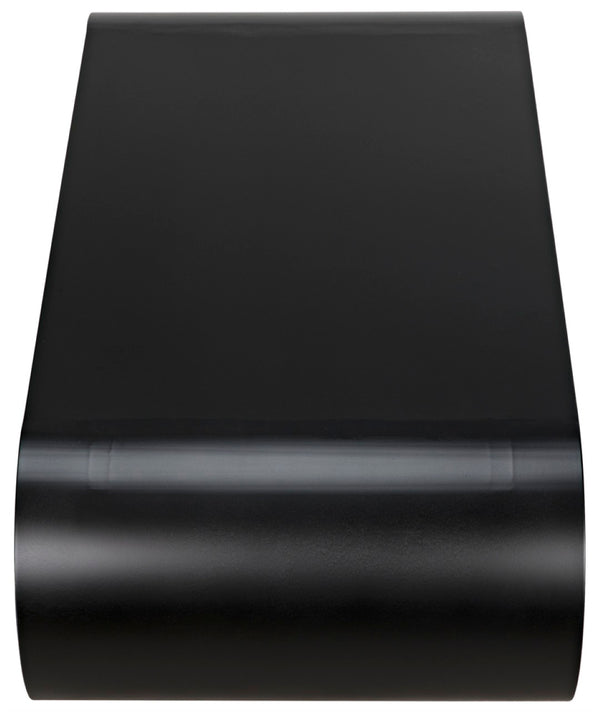 Noir Hera Coffee Table - Stylish Matte Black Iron, Handcrafted Minimalist Design for Modern Interiors GTAB1081MTB