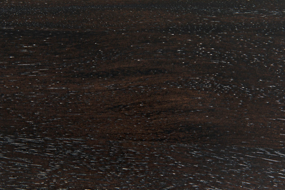 Noir Tabu Coffee Table - Artisan Crafted with Ebony Walnut Top & Elegant Antique Brass Legs for Modern Spaces GTAB1095MBEB