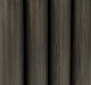 Noir Organum Coffee Table – Sculptural Gun Metal Design with Glass Top for Modern Living Spaces GTAB1111GM