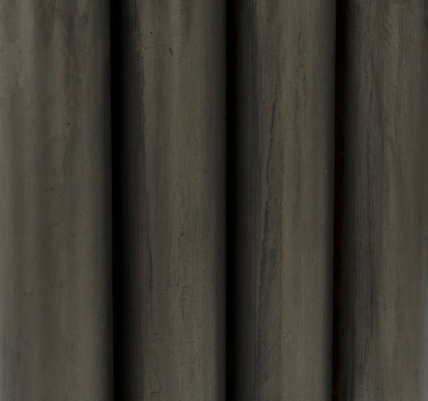 Noir Organum Coffee Table – Sculptural Gun Metal Design with Glass Top for Modern Living Spaces GTAB1111GM