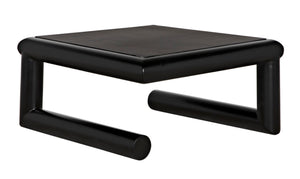 Noir Emerson Coffee Table – Modern Industrial Design with Durable Iron Frame & Matte Black Finish for Living Spaces GTAB1127MTB