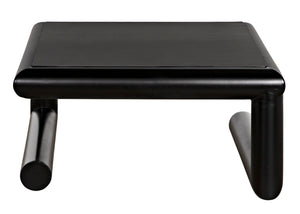 Noir Emerson Coffee Table – Modern Industrial Design with Durable Iron Frame & Matte Black Finish for Living Spaces GTAB1127MTB