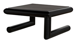 Noir Emerson Coffee Table – Modern Industrial Design with Durable Iron Frame & Matte Black Finish for Living Spaces GTAB1127MTB