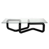 Linden Coffee Table GTAB1142MTB Matte Black Noir