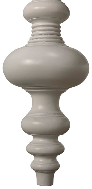 Noir Graff Coffee Table - Elegant Hand-Carved Mahogany Centerpiece for Timeless Living Room Style Solid White GTAB138SW