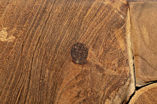 Noir Vert Coffee Table - Handcrafted Solid Teak Centerpiece with Unique Swirls for Modern Living Spaces GTAB174