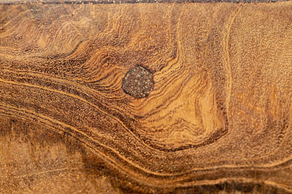 Noir Vert Coffee Table - Handcrafted Solid Teak Centerpiece with Unique Swirls for Modern Living Spaces GTAB174