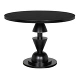 Varick Table GTAB5001HB Hand Rubbed Black Noir