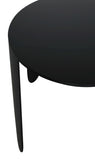 Eco Oval Dining Table GTAB5004MTB Matte Black Noir