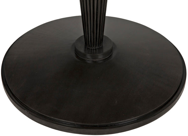 Noir Granada Dining Table, Artisan-Carved Mahogany with Hand-Rubbed Finish – Perfect for Any Dining Space GTAB532P