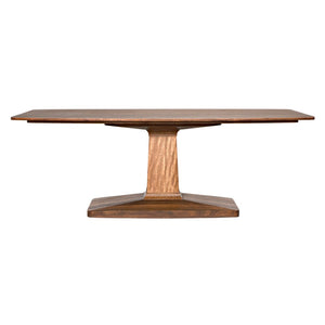 Noir Travis Table - Timeless Solid Walnut Design for Dining Rooms and Entertaining Spaces, Seats 6-8 Dark Walnut GTAB540DW