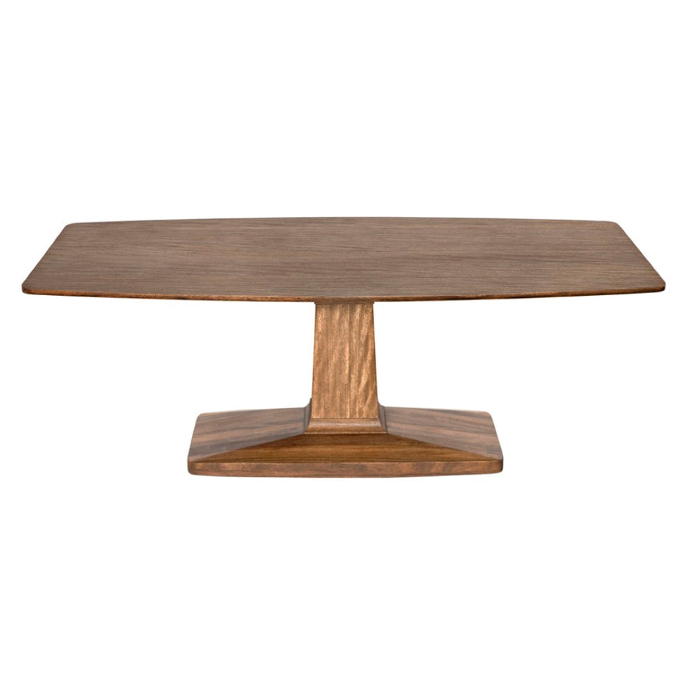 Noir Travis Table - Timeless Solid Walnut Design for Dining Rooms and Entertaining Spaces, Seats 6-8 Dark Walnut GTAB540DW