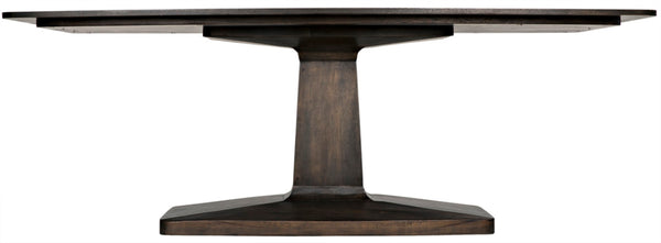 Noir Travis Table - Timeless Solid Walnut Design for Dining Rooms and Entertaining Spaces, Seats 6-8 Ebony Walnut GTAB540EB